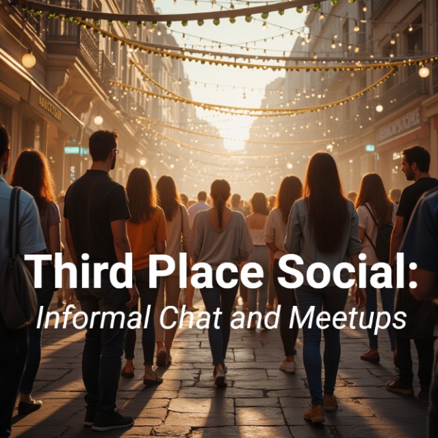 Foto de Third Place Social: Informal Chat and Meetups 🇪🇸🇬🇧