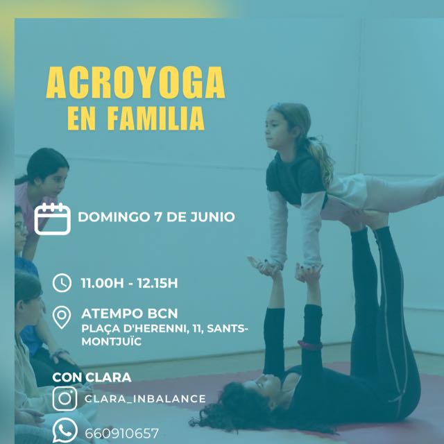 Foto de Acroyoga en Familia