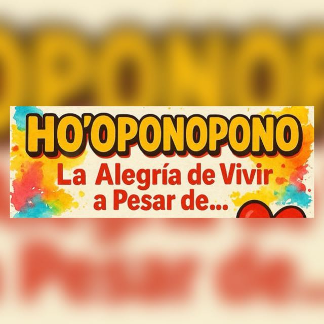 Foto de Ho'Oponopono: La Alegría de Vivir a pesar de.....
